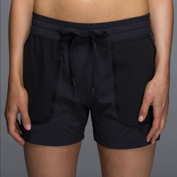 lululemon athletica Pants - Lululemon Lab | Noir Shorts